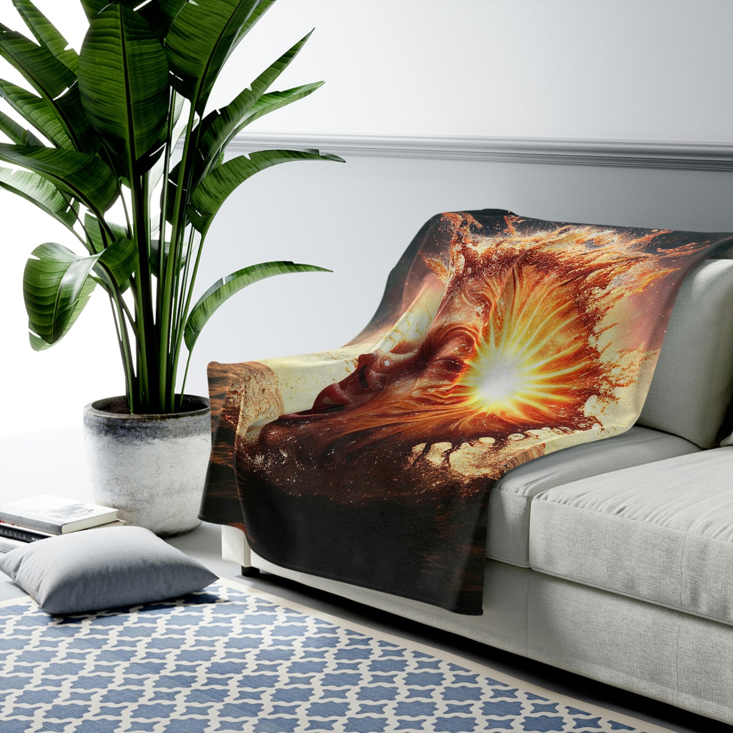 Mind Exploding Plush Blanket