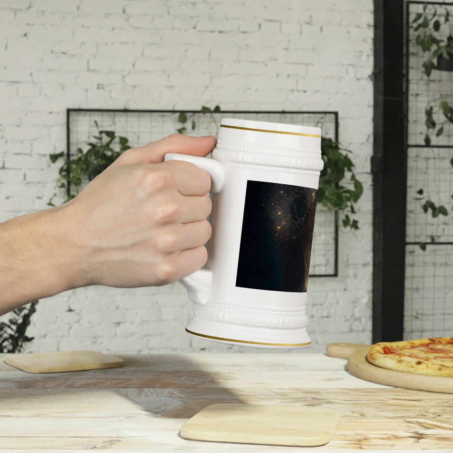 Galaxy Beer Stein Mug