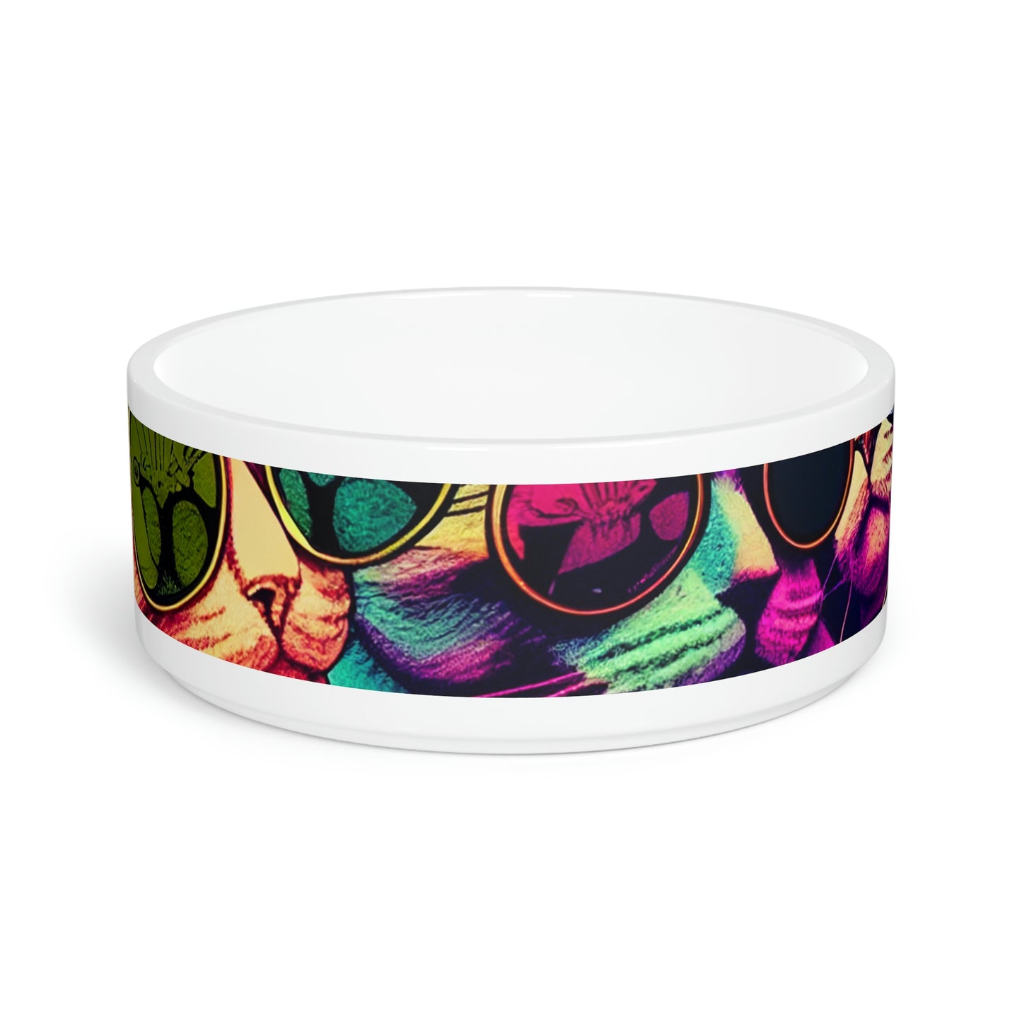 Trippy Cats Pet Bowl
