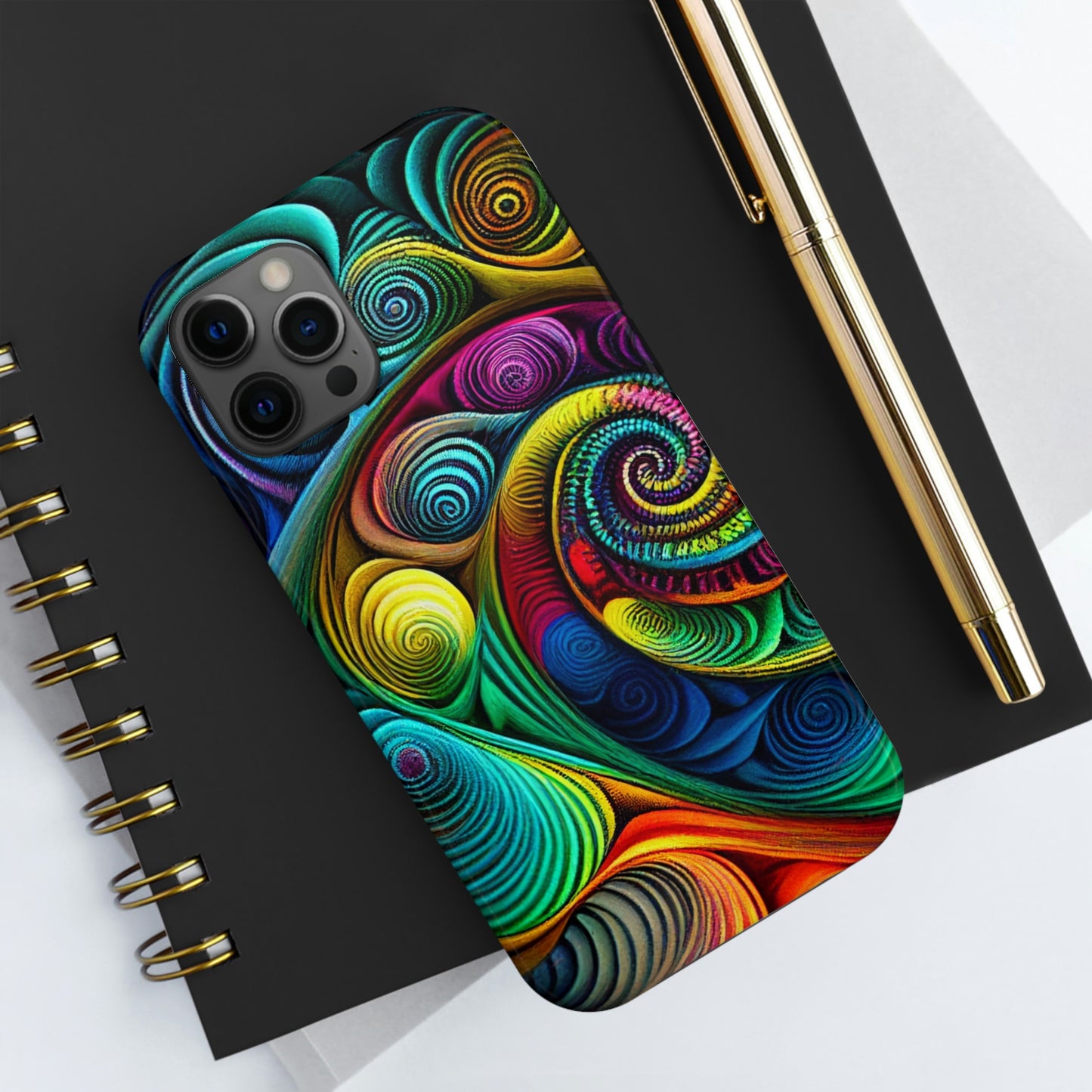 Spiraling Psychedelic Phone Case