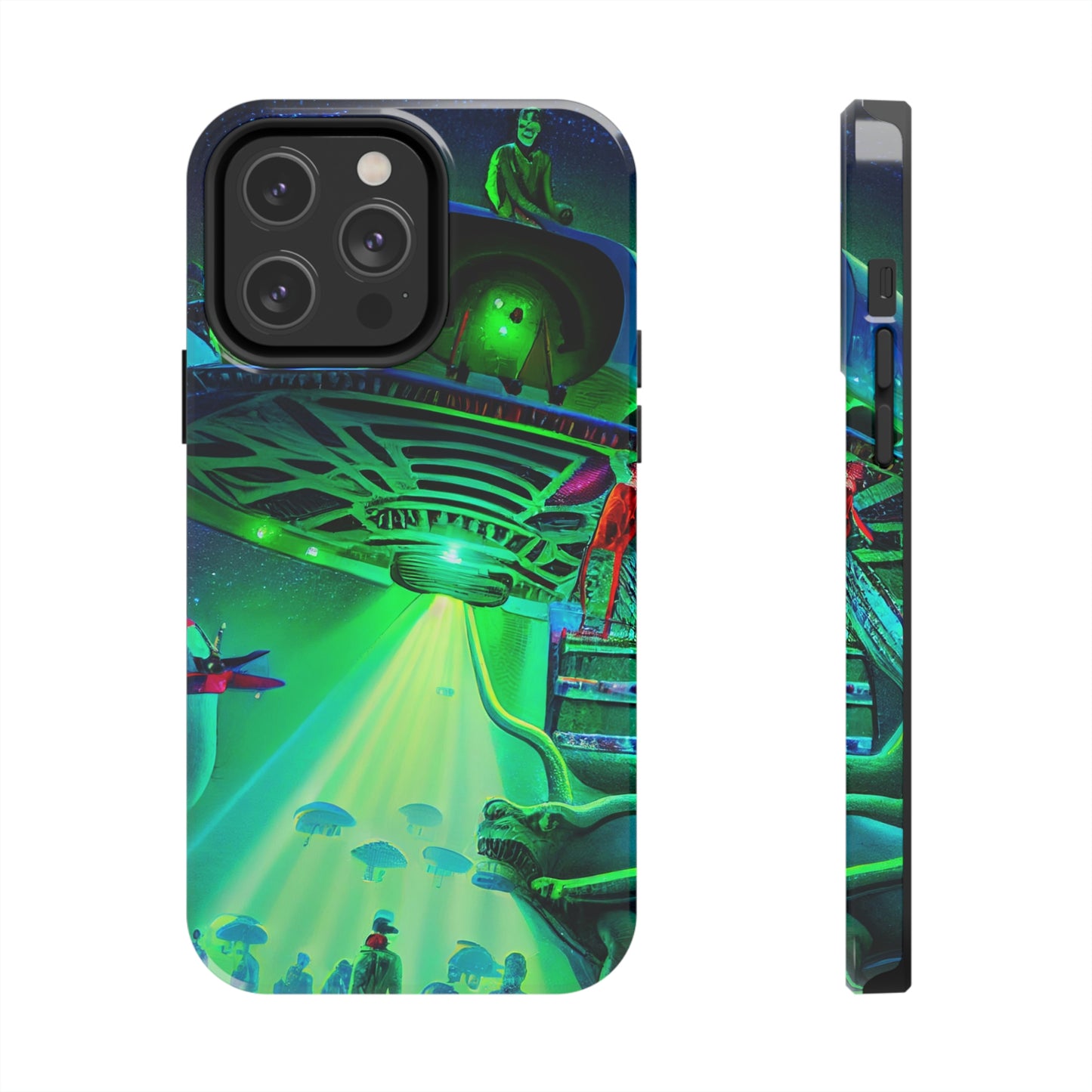 UAP Alien Abduction Phone Case