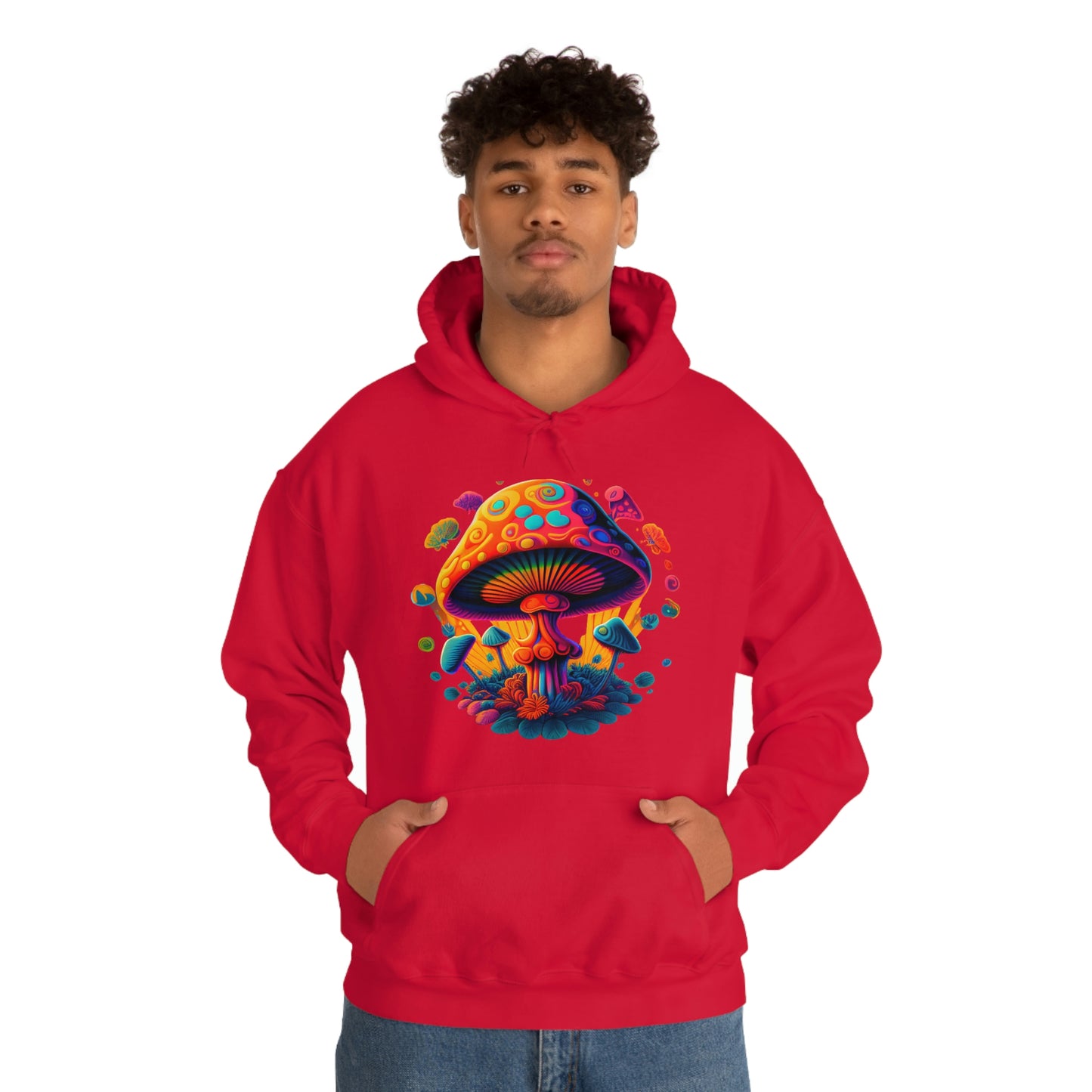 Mushroom Hooded Sweatshirt