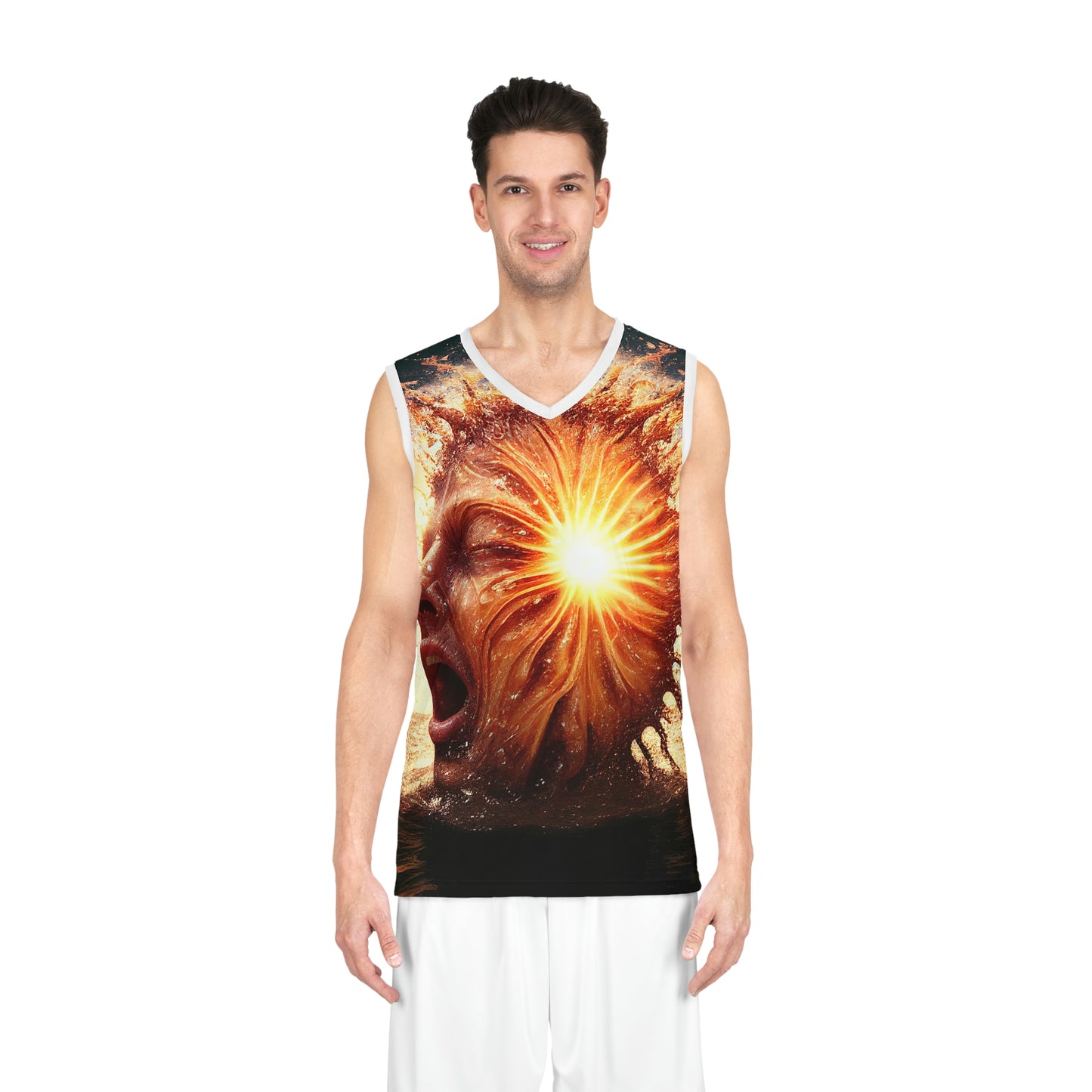 Mind Exploding Basketball Jersey