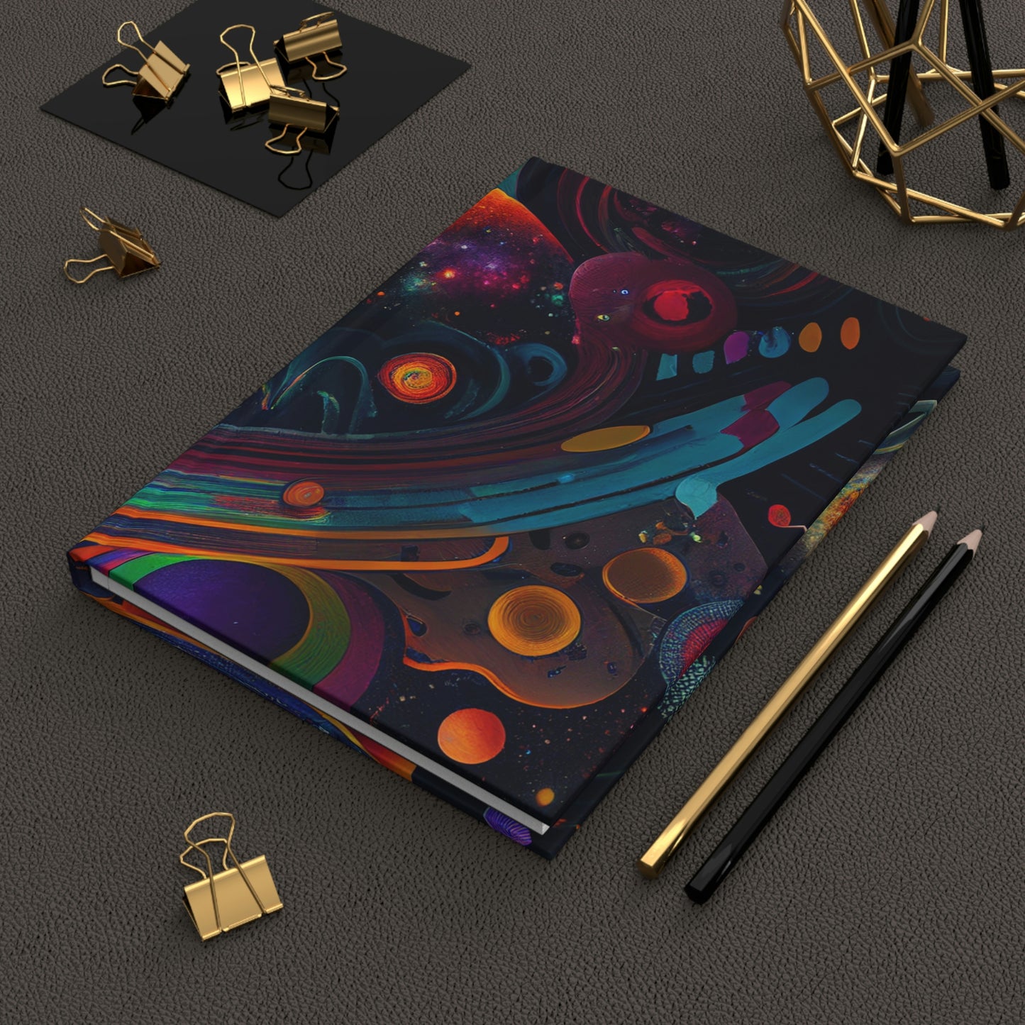 Spaced out Hardcover Journal