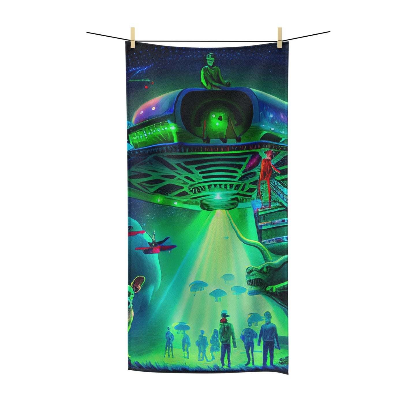 UAP (UFO) Abduction Towel