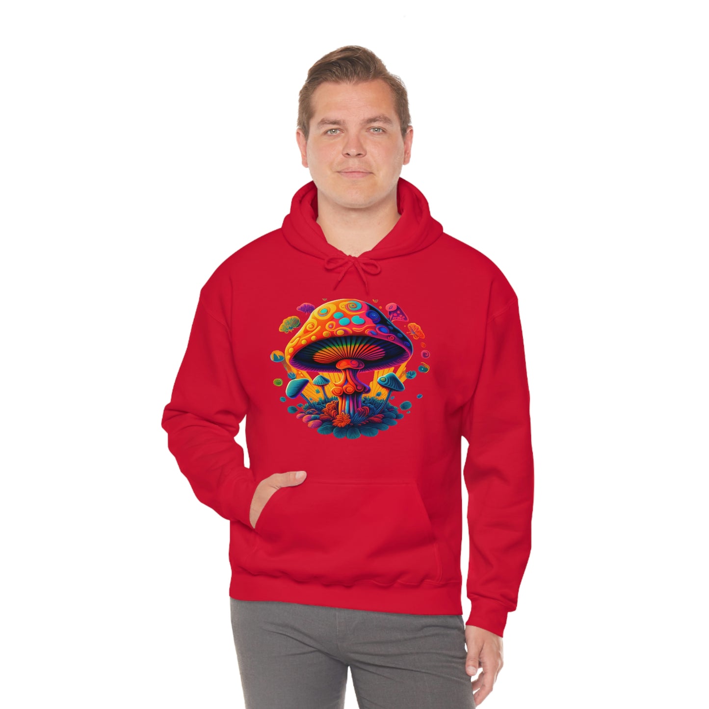 Mushroom Hooded Sweatshirt