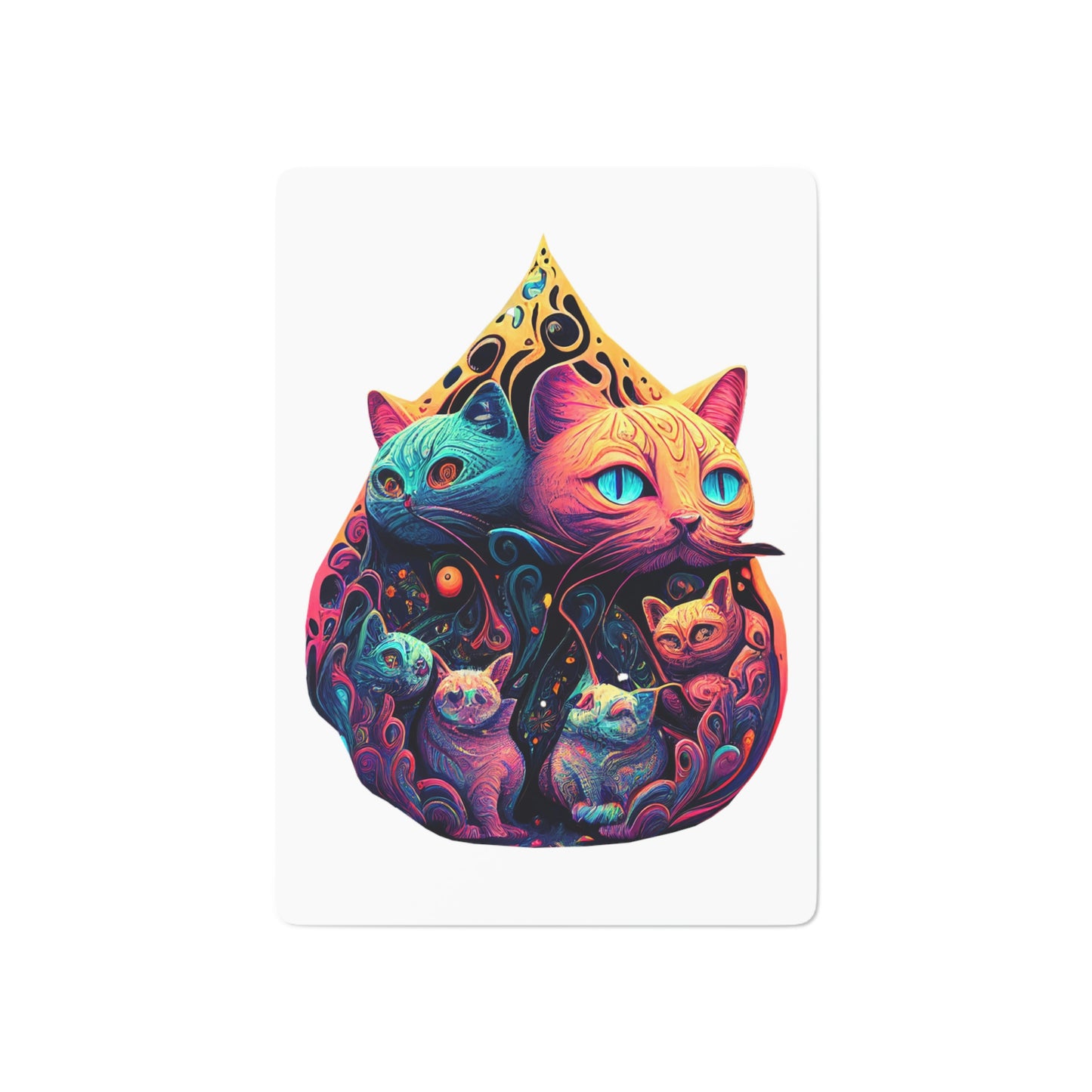 Cool Cats Poker Cards