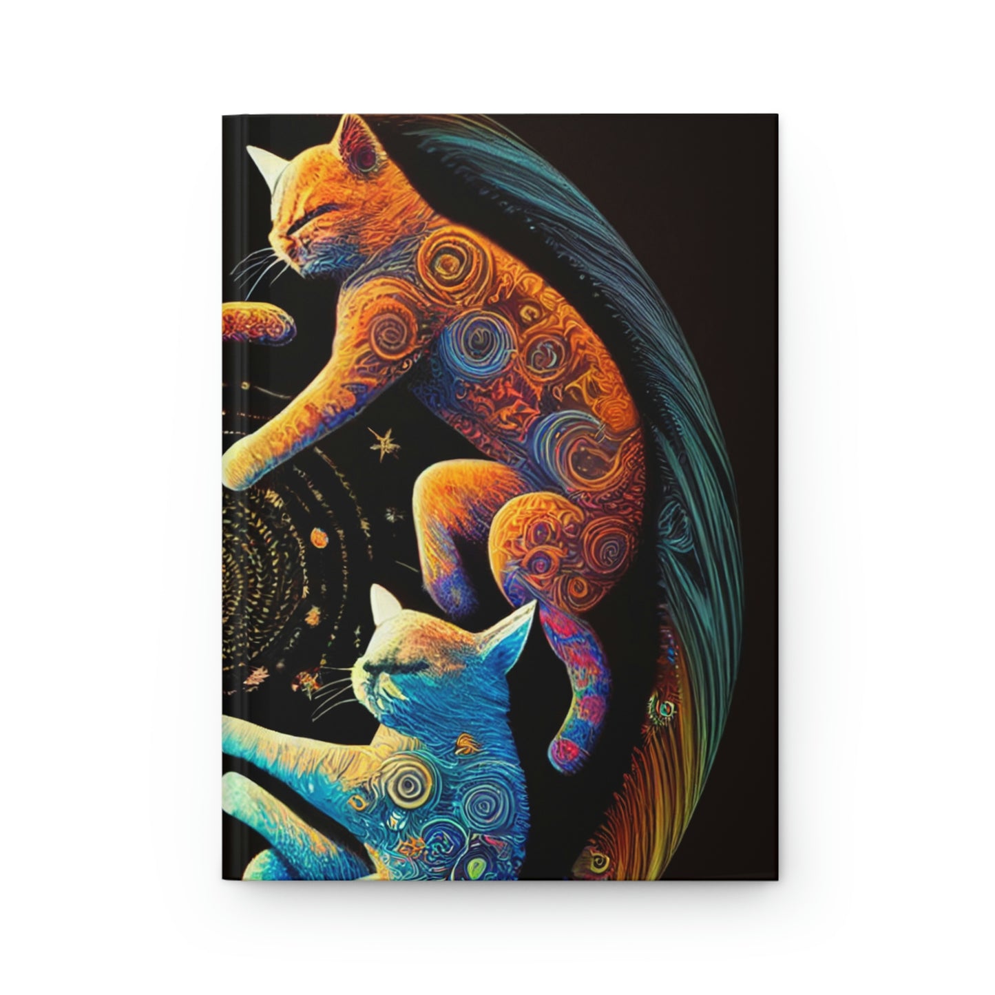 Trippy Cats Hardcover Journal