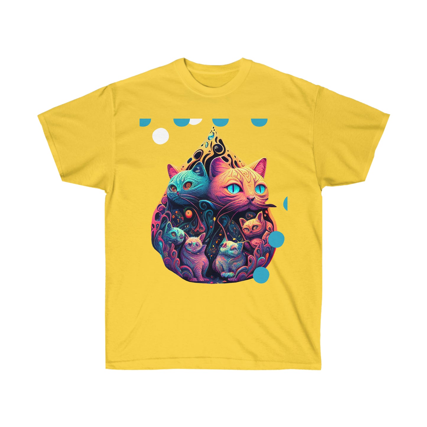Psychedelic Cats T-Shirt