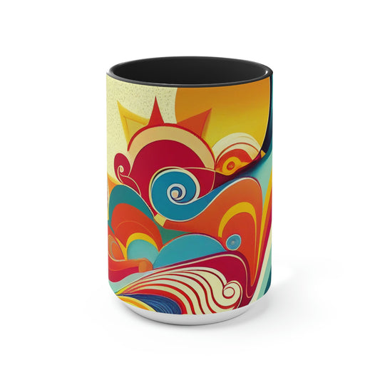 Groovy Accent Mug