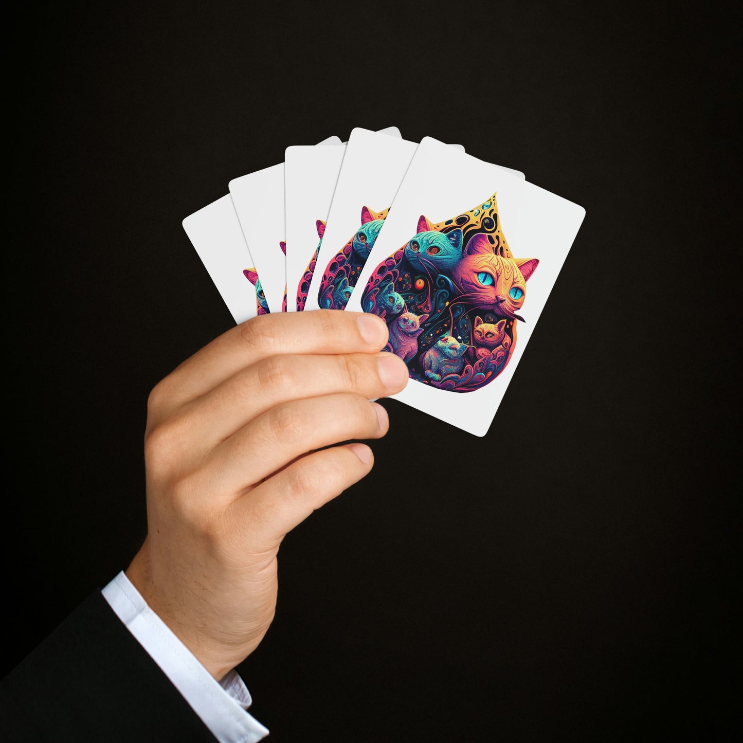 Cool Cats Poker Cards