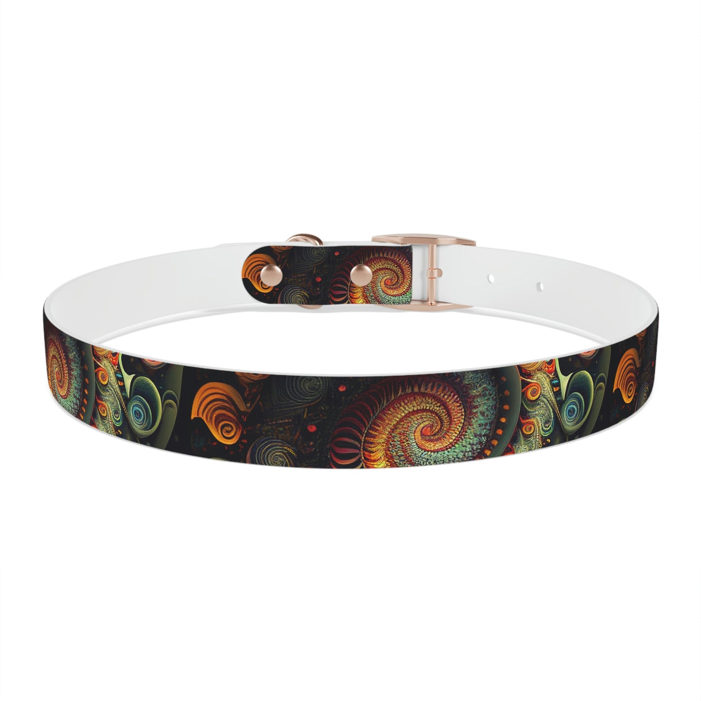 Psychedelic Swirl Dog Collar