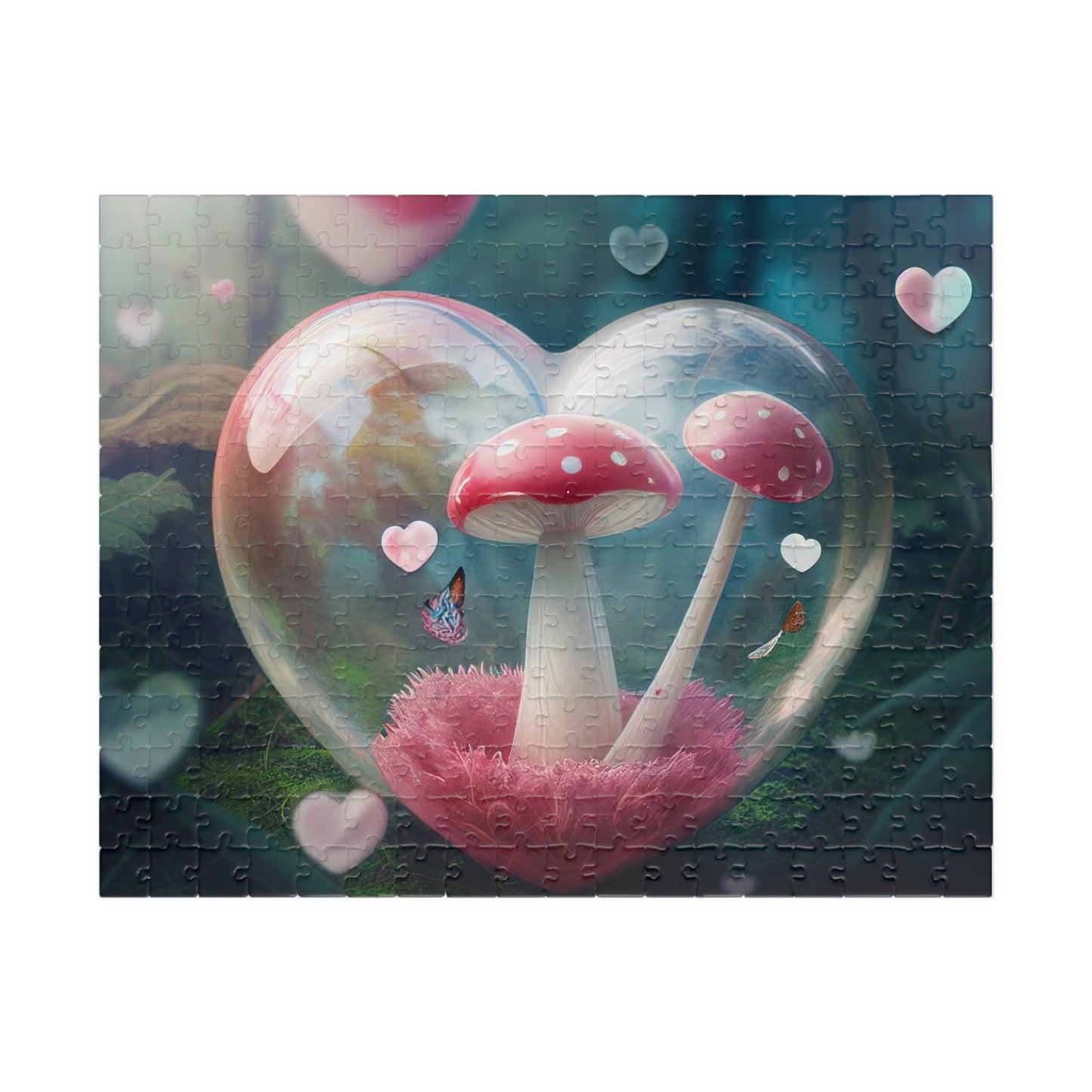 Magic Mushroom Heart Puzzle