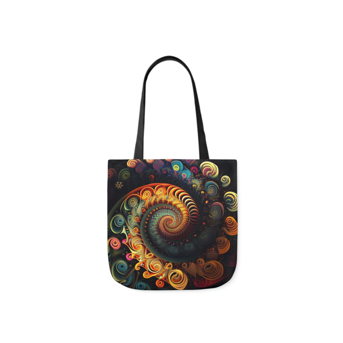 Psychedelic Swirls Tote Bag