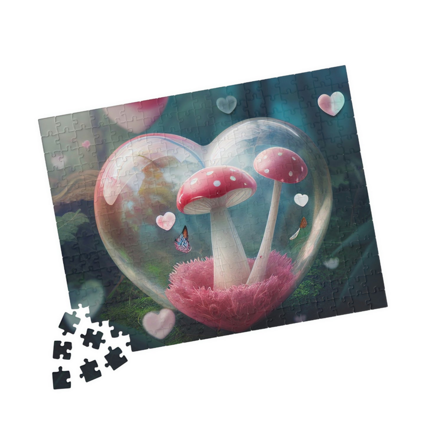 Magic Mushroom Heart Puzzle