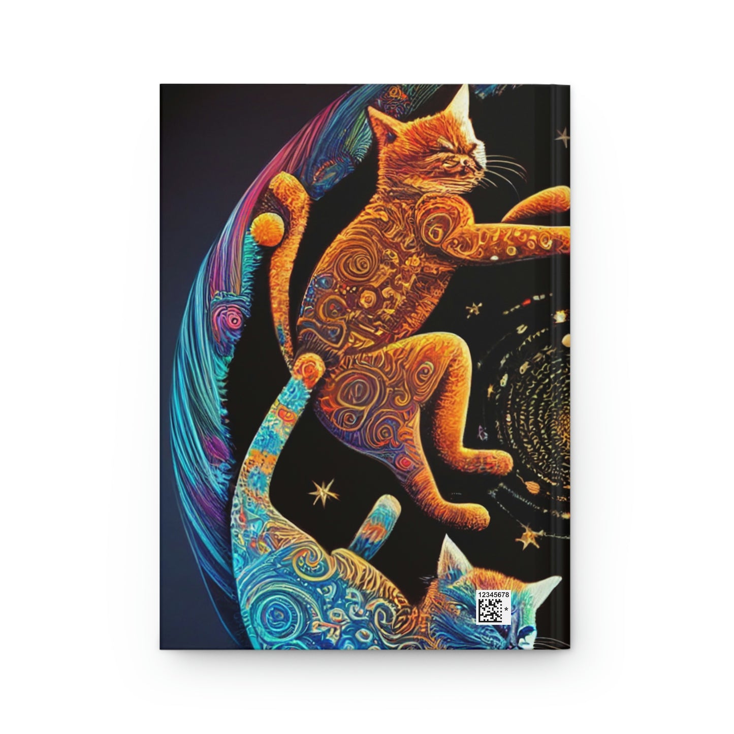 Trippy Cats Hardcover Journal