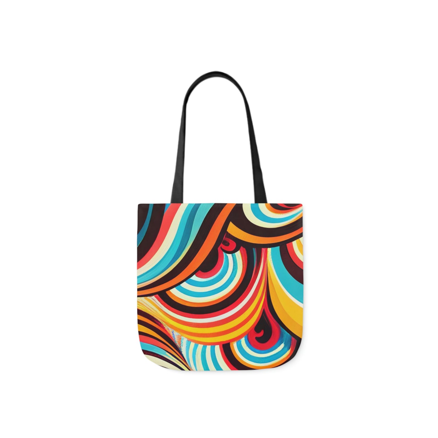 Groovy Canvas Tote Bag